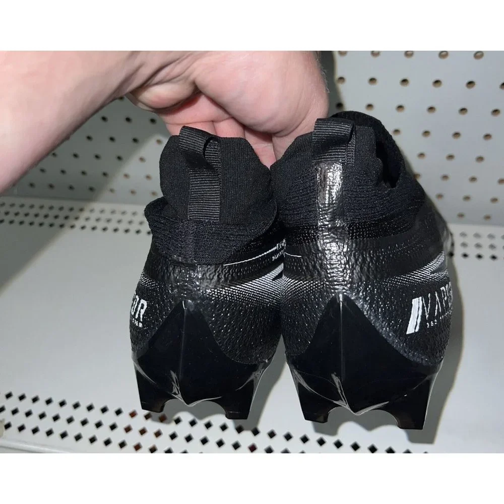 Nike Vapor Edge Elite 360 Mens Football Cleats Size 14.5 Black White CV6282-009